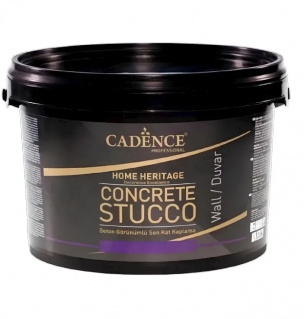 Betonový štuk Cadence Concrete Stucco, 3 kg - jemný, šedý Aladine