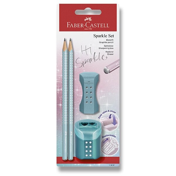 Grafitová tužka Faber-Castell Sparkle Cosmic Ocean set Faber-Castell