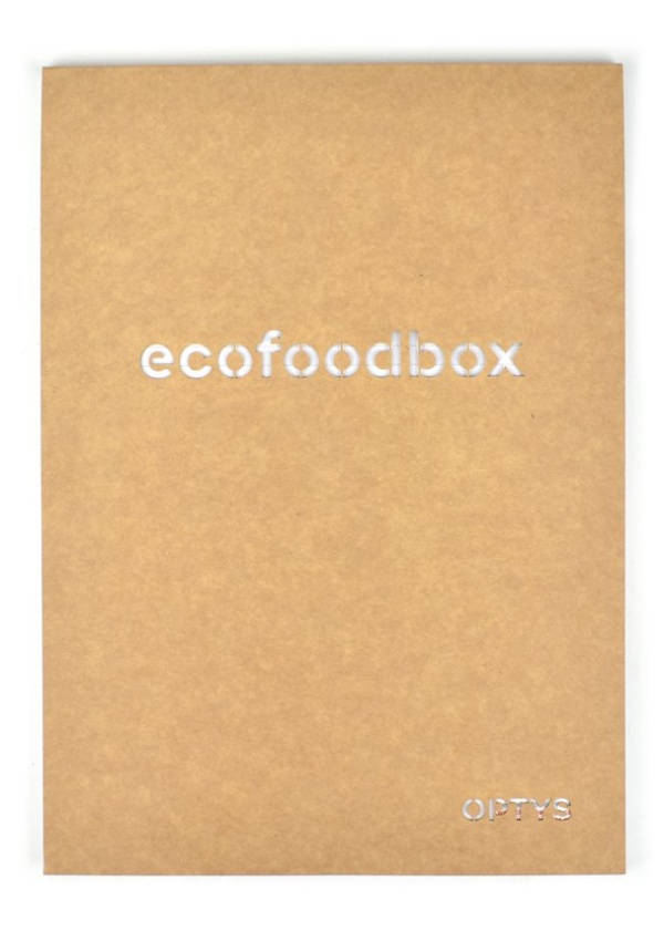 Poznámkový blok Ecofoodbox, A4, linka, 50 listů OPTYS, spol. s r.o.