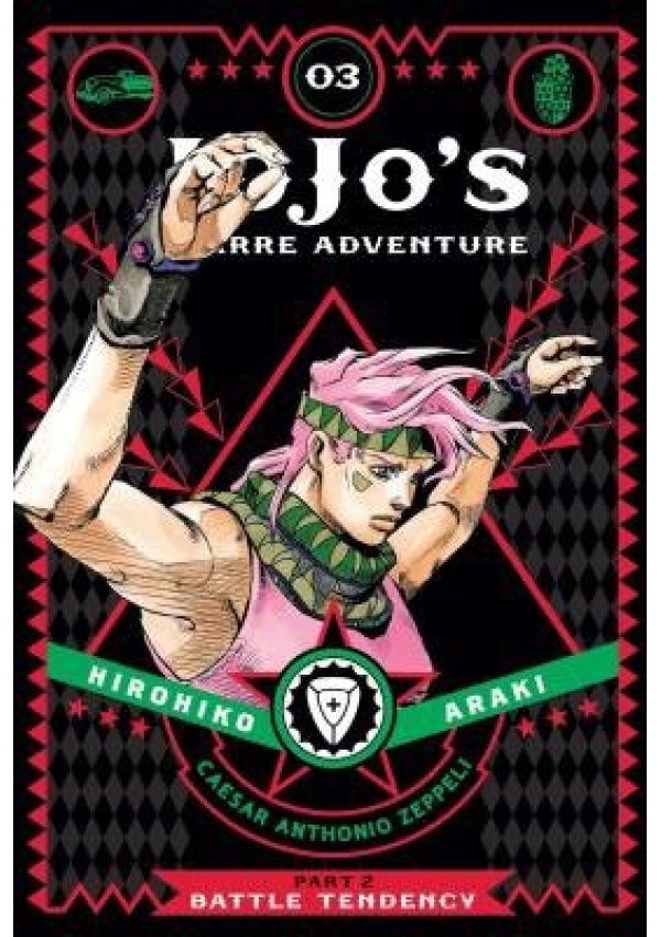 JoJo's Bizarre Adventure: Part 2--Battle Tendency, Vol. 3 Viz Media, Subs. of Shogakukan Inc