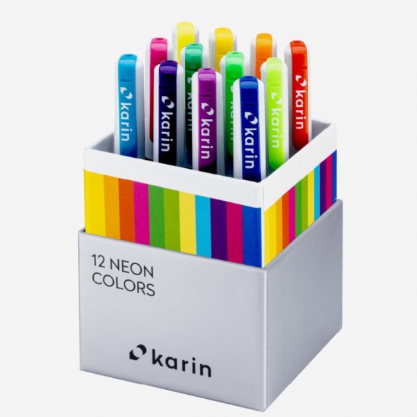 Karin Real brush PRO 12 NEON color set KARIN