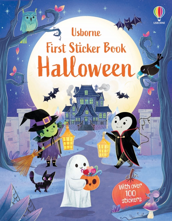 First Sticker Book Halloween Usborne Publishing