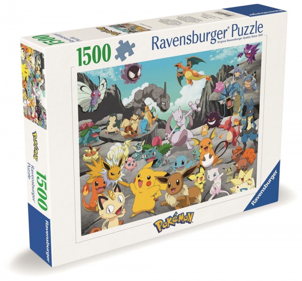 Pokémon 1500 dílků Ravensburger