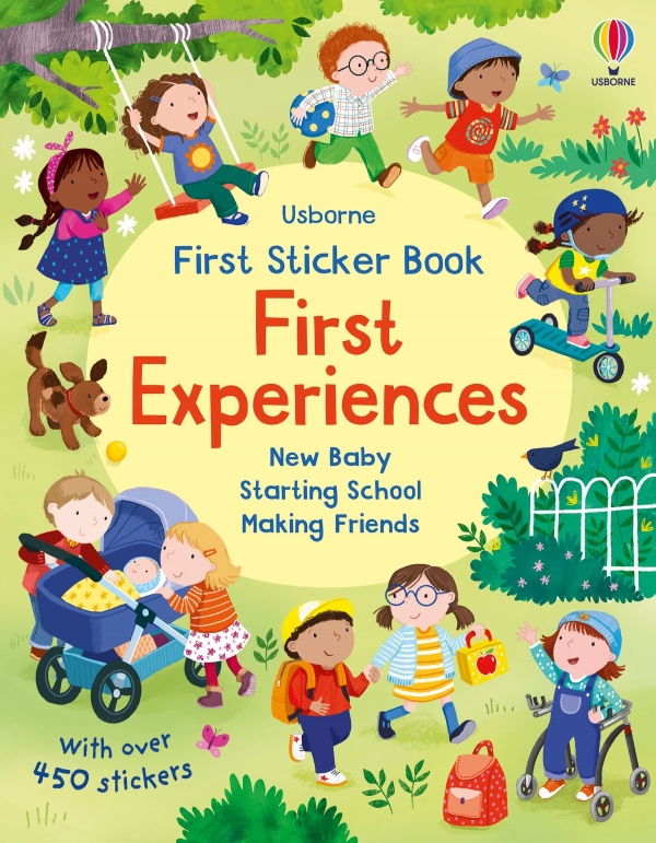 First Sticker Book First Experiences Usborne Publishing