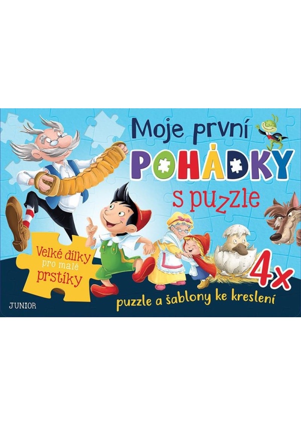 Moje první pohádky s puzzle Nakladatelství JUNIOR s. r. o.