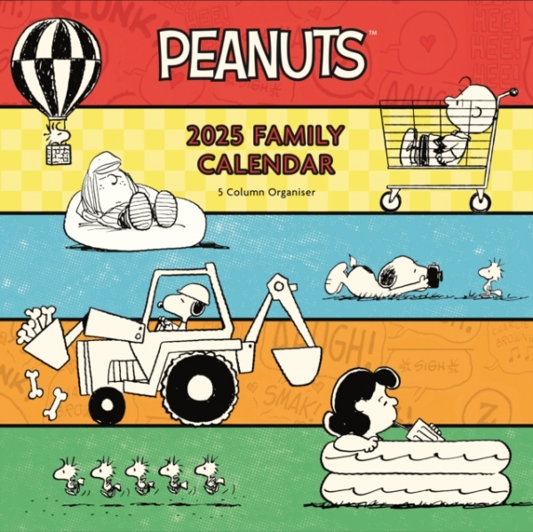 Peanuts Planner Wall Calendar 2025 nezadán