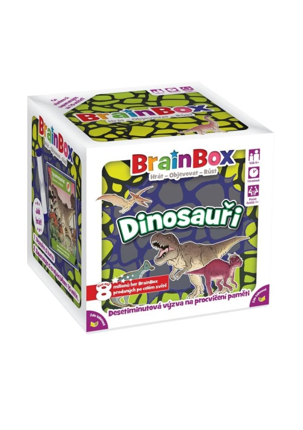 BrainBox - dinosauři (postřehová a vědomostní hra) ADC Blackfire Entertainment s.r.o.