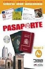 PASAPORTE ELE 2 (A2) PROFESOR + CD Edelsa