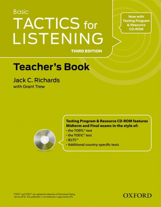 Tactics for Listening, Third Edition 1 Teacher´s Book with Audio CD Pack Oxford University Press
