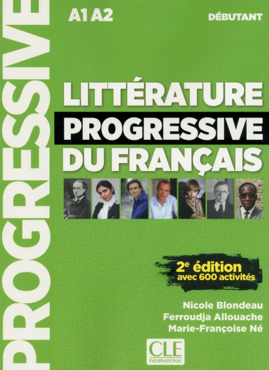 Littérature Progressive du francais - Niveau débutant (A1/A2) - Livre + CD - 2 édition CLE International