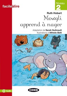 BLACK CAT FACILE A LIRE 2 - MOWGLI APPREND A NAGER BLACK CAT - CIDEB