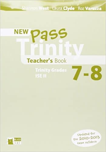 New Pass Trinity 7 - 8 and ISE II Teacher´s Book BLACK CAT - CIDEB