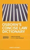 Osborn´s Concise Law Dictionary AJSHOP.cz