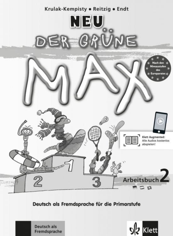 Der grüne Max neu 2 (A1-A2) – Arbeitsbuch + allango Klett nakladatelství