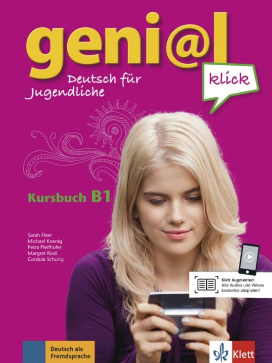 Genial Klick 3 (B1) – Kursbuch + allango Klett nakladatelství