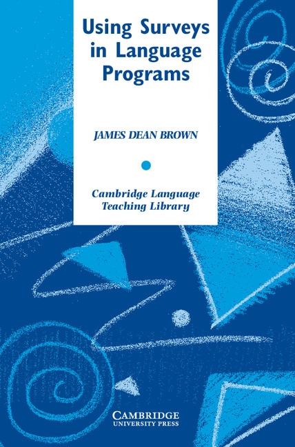 Using Surveys in Language Programs PB Cambridge University Press