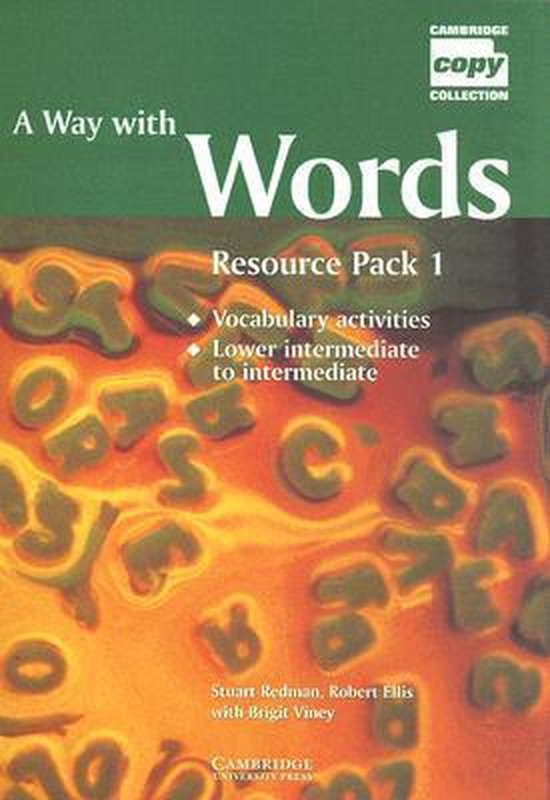 Way with Words Resource Pack A Lower Intermediate to Intermediate Book Cambridge University Press