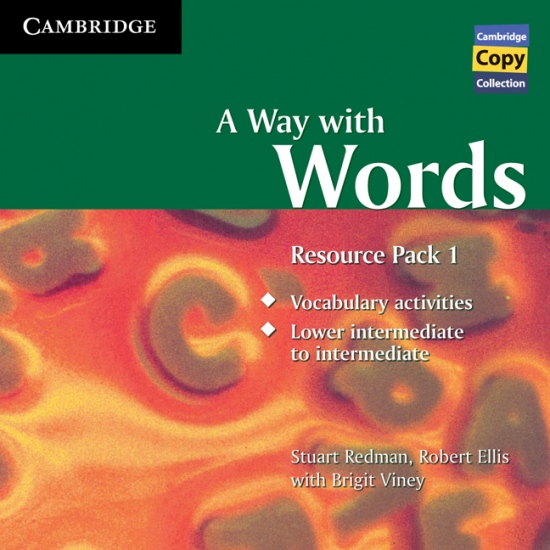 Way with Words Resource Pack A Lower Intermediate to Intermediate Audio CD Cambridge University Press