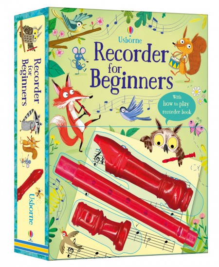 Recorder for beginners gift set Usborne Publishing