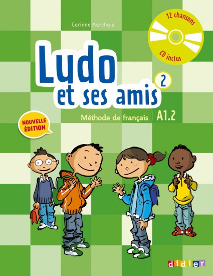 Ludo et ses amis 2 A1.2 učebnice + CD Hatier Didier