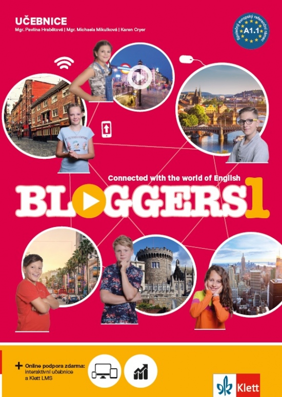 Bloggers 1 A1.1 učebnice Klett nakladatelství