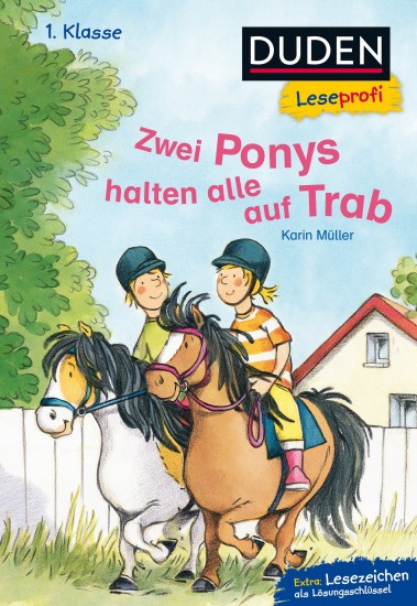 DUDEN Leseprofi – Zwei Ponys halten alle auf Trab, 1. Klasse FISCHER Duden