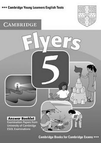 #Cambridge Young Learners English Tests Flyers 5 Answer Booklet Cambridge University Press