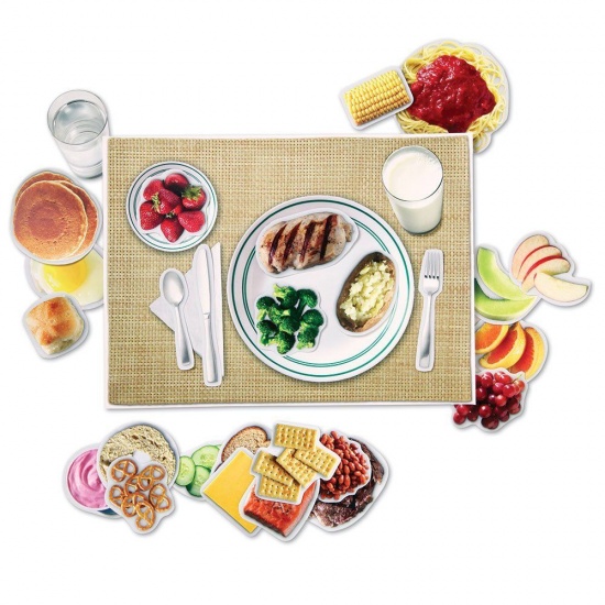 Zdravá strava - magnety Montessori
