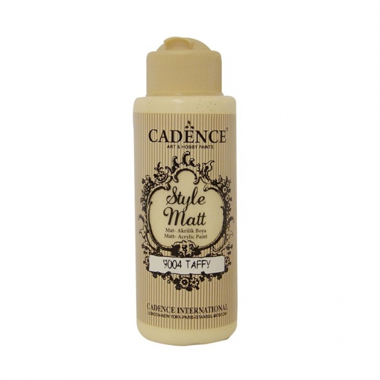 Matná akrylová barva Cadence Style Matt 120ml - taffy karamelová Aladine