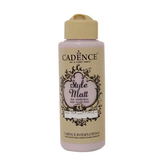 Matná akrylová barva Cadence Style Matt 120ml -purple lilacfialová lila Aladine