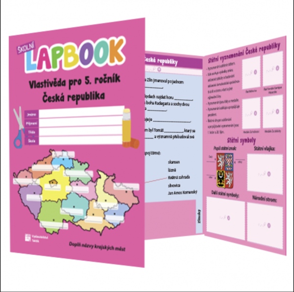 Vlastivěda 5 - školní lapbook - Česká republika TAKTIK International, s.r.o