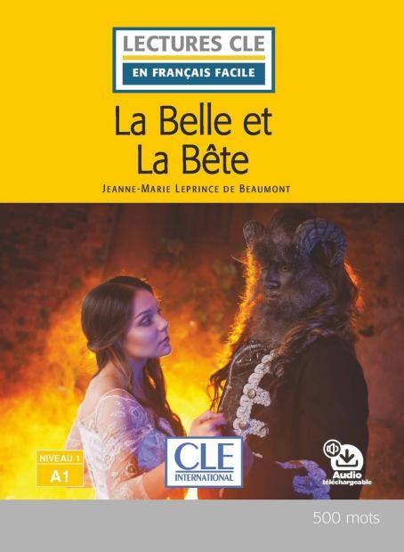 Lectures faciles N1 La Belle et la ba#234;te - Livre + audio CLE International