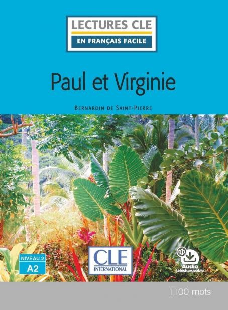 Lectures faciles N2 Paul et Virginie - Livre + audio CLE International