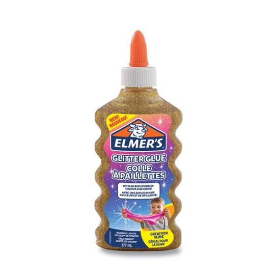 Lepidlo Elemer´S Glitter Glue zlaté ELMER´S