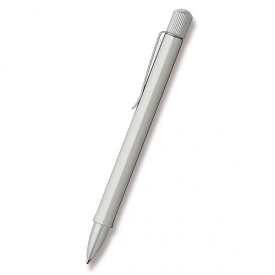 Faber-Castell Hexo Silver Matt kuličková tužka Faber-Castell