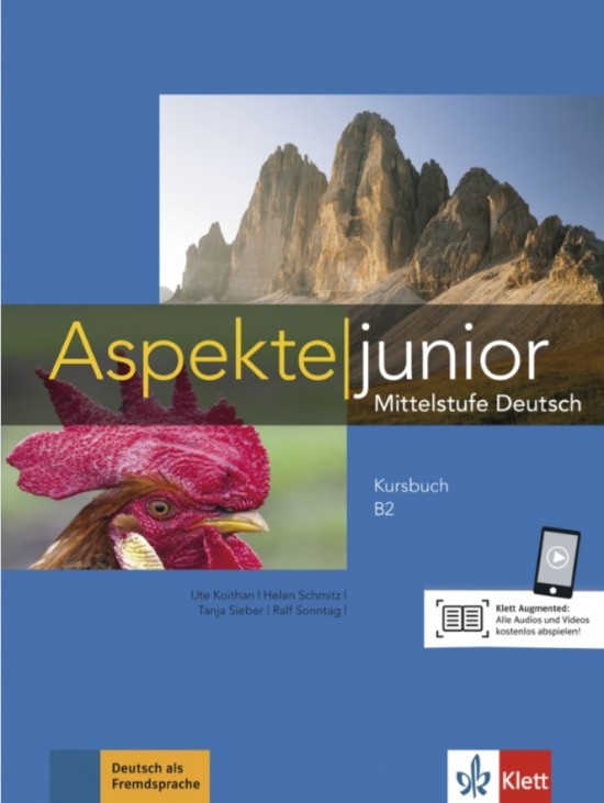 Aspekte junior 2 (B2) – Kursbuch + online MP3/video Klett nakladatelství