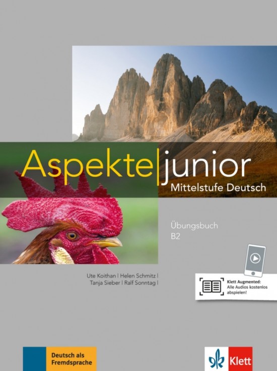 Aspekte junior 2 (B2) – Übungsbuch + online MP3 Klett nakladatelství