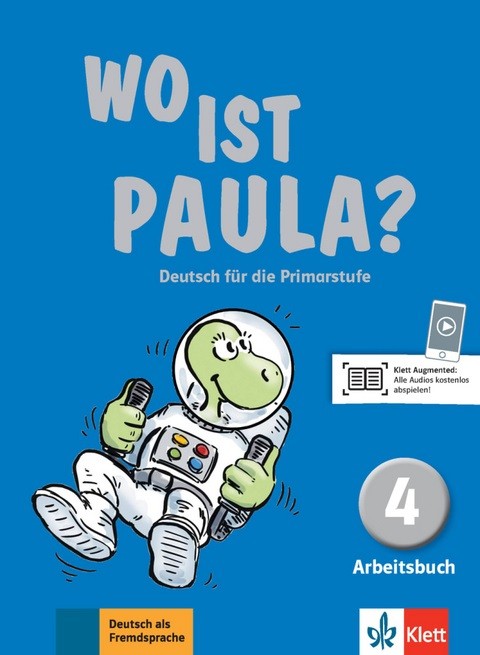 Wo ist Paula? 4 (A1.2) – Arbeitsbuch + allango Klett nakladatelství