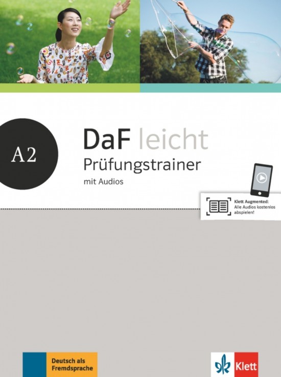 DaF leicht A2 – Prüfungstrainer mit Audios Klett nakladatelství