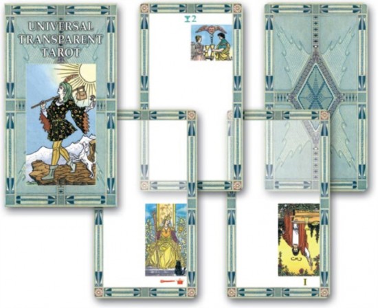 Universal Transparent Tarot 78 Card Tarot Deck nezadán